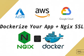 dockerize your app with docker compose and nginx SSL