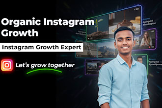 grow and manage your instagram organically with content and strategy