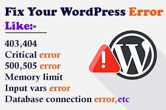 fix wordpress critical error