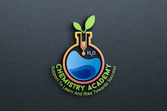design a modern and professional lab academy logo