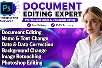 do document editing image correct name date text photoshop edit background chang