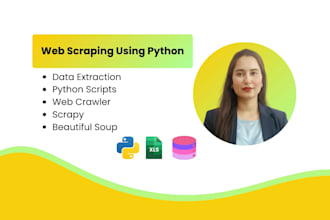 build python web scraping scripts and automation bots