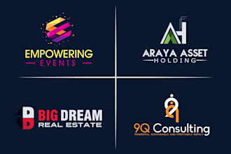 design your vision into a creative modern logo