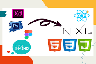 be your frontend developer in reactjs nextjs tailwindcss