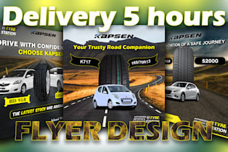 design eye catching flyers in five hours
