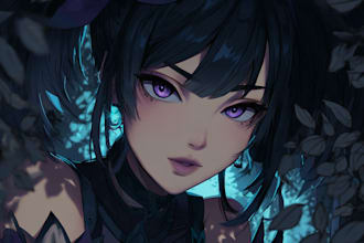 draw professional anime fan art for collectors and fans