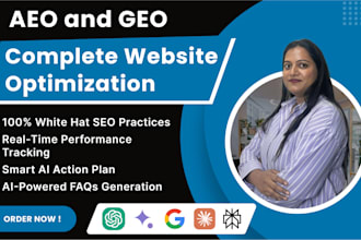 aeo and GEO optimisation for featured snippets and rankings