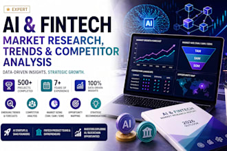 do expert ai and fintech market research, trends, and competitor analysis