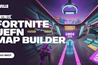 create fortnite uefn maps with custom verse code, zone, wars, tycoon, 1v1