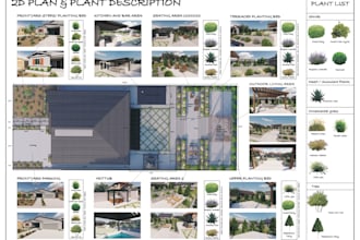 do garden landscape design, patio, site plan native plant