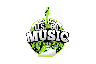 create wonderful and excellent music festival logo design
