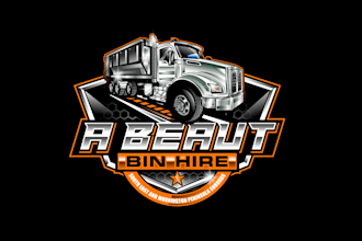 create attractive and imagination junk removal logo design