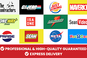create a customized parody logo design