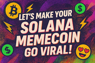 do solana memecoin marketing crypto telegram promotion website creation dex list