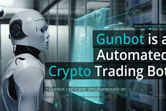 professional mmt trading bot, crypto gunbot, webhook, dex bot development