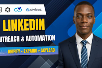 setup linkedin automation outreach campaign, optimization, and lead generation