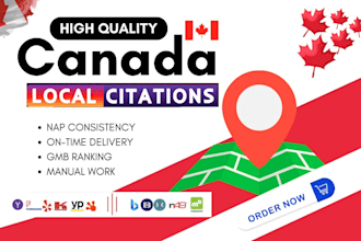 do canada local seo citation and business directory lisiting