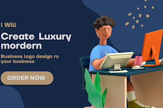 create luxury mordern business logo design for your business