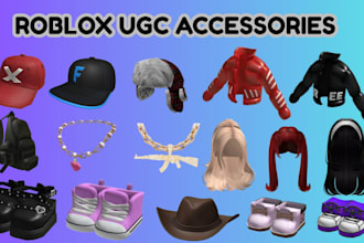 create custom roblox ugc accessories layered clothing roblox hair hat chain