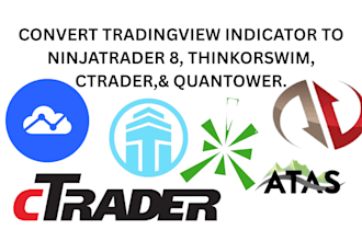 convert tradingview indicator to ninjatrader 8, ctrader, thinkorswim, quantower