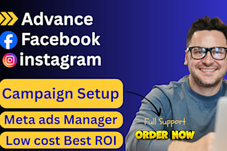 facebook instagram ads campaign setup fb advertising marketing meta ads manager
