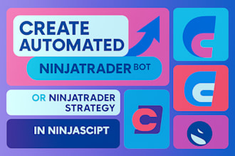 create automated ninjatrader trading bot or ninjatrader strategy in ninjascript