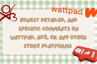 comment and interact on your wattpad and other platforms