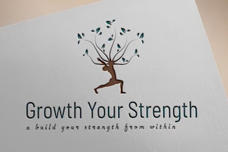 do high quality tree logo design in 24 hrs guaranteed