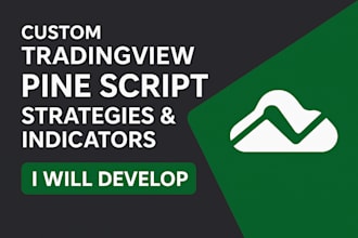 create tradingview pine script strategies and indicators with alerts