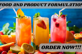 formulate healthy food recipes food formulation and beverages