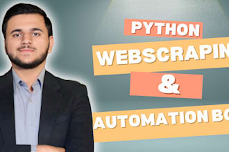 do python web scraping and automation bot