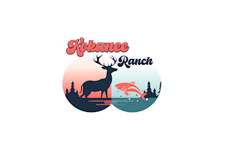 design awesome fishing hunting logo