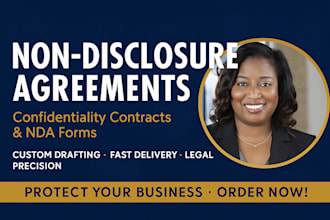 draft non disclosure agreements, confidentiality contracts, nnn and nda forms