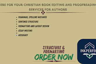 do christian book editing and proofreading services for authors