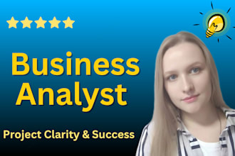 be business analyst for your startup
