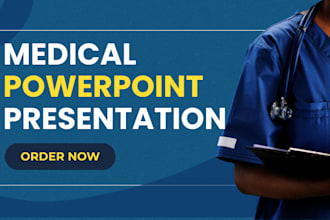 design medical powerpoint presentation pitch deck ppt