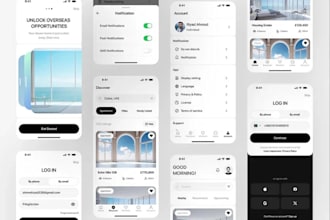 develop property management app, property listings app, property search app