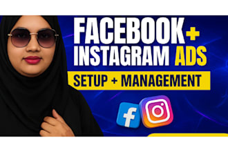 setup and manage facebook ads meta fb ad campaign