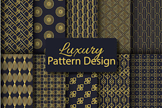 create seamless floral textile pattern design