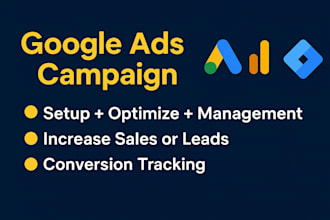 google ads campaign setup and optimization