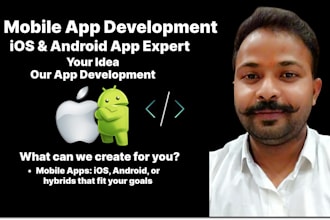 do mobile app development, android and ios app development
