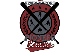 design excellent city youth baseball logo