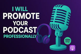 professionally promote your podcast and grow your audience
