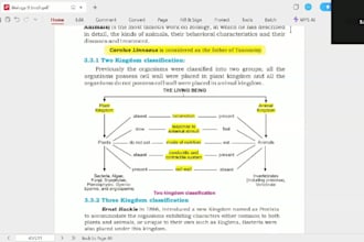 teach science, biology, and zoology online