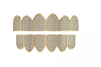 design custom luxury jewelry, rapper grillz, hip hop necklace, pendant,chain,cad