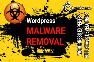 fix hacked wordpress website, remove malware, security