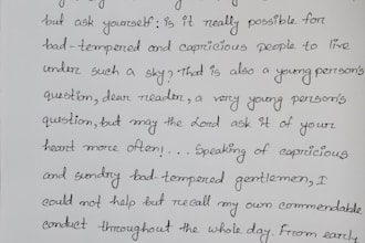 add a personal touch with creative handwriting art