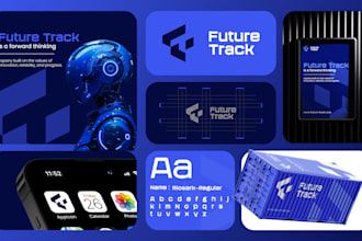 create professional logo with brand guidelines