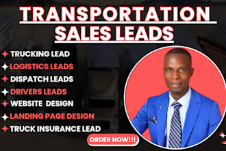 find 1000 fresh trucking, driver, dispatch, logistics lead from carrier database