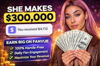 do daily fanvue chatter, convert fanvue subscribers, active fanvue promotion